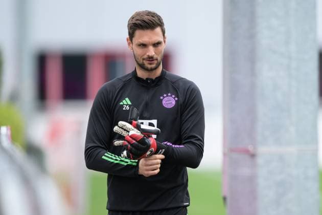 Soccer, Champions League, 20240507, Final training, Real Madrid FC Bayern Munich In the picture Sven ULREICH FC Bayern Munich, 26 Munich Training ground Säbener Str 51 Bayern Germany Copyright: Passion2Press MarkusxFischerx