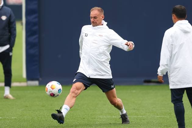 RB Leipzig Training 1 Bundesliga Leipzig, 07 05 2024, Training center at Cottaweg, Season 2023 2024, Football, Men, 1 Bundesliga , RB Leipzig Training , In the picture Co Trainer Alexander Zickler ,