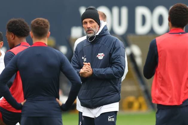 RB Leipzig Training 1 Bundesliga Leipzig, 07 05 2024, Training center at Cottaweg, Season 2023 2024, Football, Men, 1 Bundesliga , RB Leipzig Training , In the picture Coach Marco Rose ,