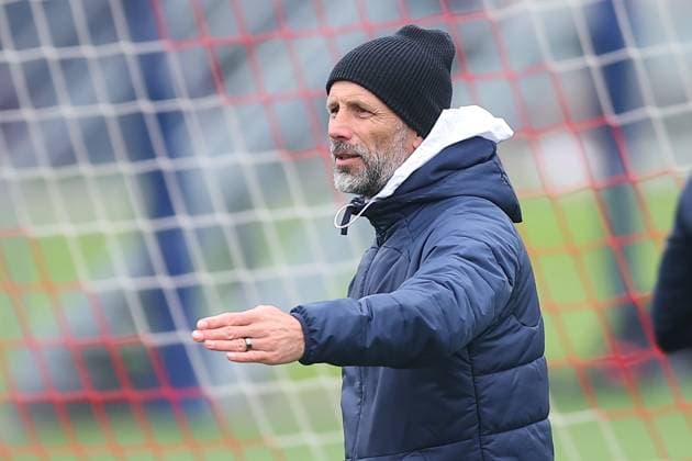RB Leipzig Training 1 Bundesliga Leipzig, 07 05 2024, Training center at Cottaweg, Season 2023 2024, Football, Men, 1 Bundesliga , RB Leipzig Training , In the picture Coach Marco Rose ,