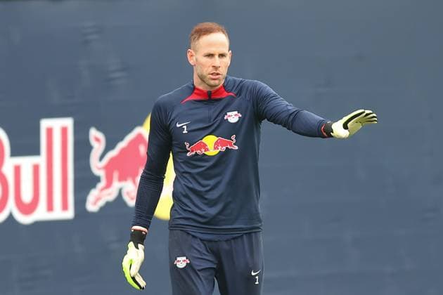 RB Leipzig Training 1 Bundesliga Leipzig, 07 05 2024, Training center at Cottaweg, Season 2023 2024, Football, Men, 1 Bundesliga , RB Leipzig Training , In the picture goalkeeper Peter Gulacsi ,