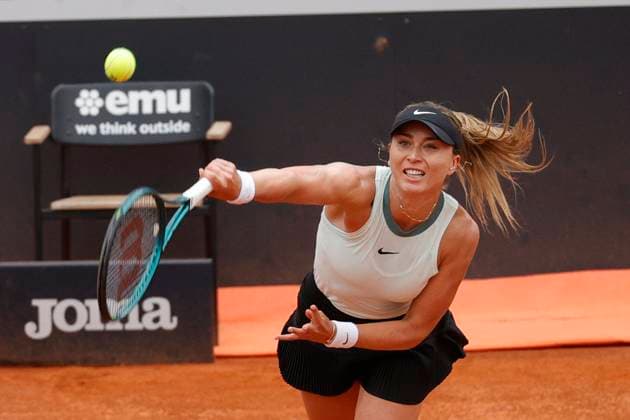 Internazionali BNL D Italia 2024 - Day Two Paula Badosa of Spain is playing in the Women s Singles first round match against Mirra Andreeva on day two of the Internazionali BNL D Italia at Foro Italico in Rome, Italy, on May 7, 2024. Rome Lazio Italy  Copyright: xCiroxDexLucax originalFilename:deluca-internaz240507_npY6S.jpg