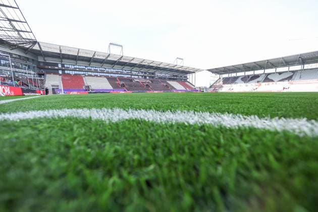 07 05 2024, Football, Season 2023 2024, 2 Bundesliga, Matchday 32, VfL Osnabrück FC Schalke 04, Empty stadium at Millerntor in Hamburg Hamburg Stadion am Millerntor Hamburg Germany xRHR PHOTO TRx Copyright: TimxRehbein RHR-FOTOx RHR-FOTO TR
