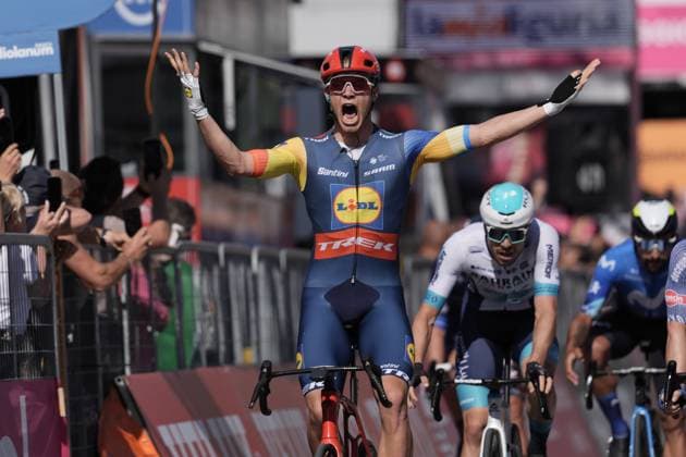 Sport Themen der Woche KW19 Sport Bilder des Tages Radsport, Giro d Italia, 4. Etappe Photo by Massimo Paolone Lapresse)  Copyright: xMassimoxPaolone Lapressex