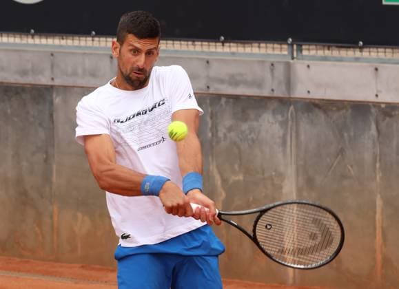 Rome - Tennis, Rome, Internazionali d Italia BNL, Novak Djokovic, 7 May 2024. Photo Felice Calabro Editorial Usage Only  Copyright: xFelicexCalabrÃ²x xIPAx 0473000492st