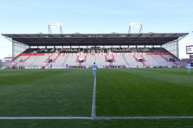 Soccer 2 Bundesliga 32 Matchday VfL Osnabrück FC Schalke 04 on 07 05 2024 at Millerntor Stadium in Hamburg Ghost match The match will take place without spectators xRx