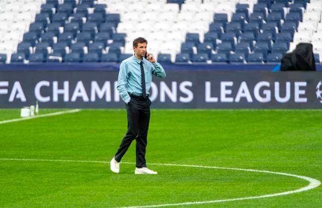 Football, CL, FC Bayern Munich, pitch walk