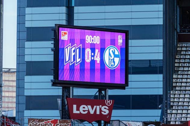 Final result GER, VfL Osnabrueck vs FC Schalke 04, Football, 2 Bundesliga, Matchday 32, Season 2023 2024, 07 05 2024 DFL REGULATES PROHIBIT ANY USE OF PHOTOGRAPHS AS IMAGE SEQUENCES AND OR QUASI VIDEO GER, VfL Osnabrueck vs FC Schalke 04, Football, 2 Bundesliga, Matchday 32, Season 2023 2024, 07 05 2024 Hamburg Copyright: xEibner-Pressefoto MarcelxvonxFehrnx EP_MFN