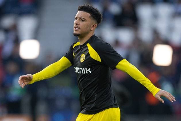 Jadon Sancho of Borussia Dortmund during the pre-match warm up Paris Saint-Germain v Borussia Dortmund, UEFA Champions League, Semi Final, Second Leg, Football, Parc des Princes, Paris, France - 07 May 2024 EDITORIAL USE ONLY No use with unauthorised audio, video, data, fixture lists, club league logos or live services. Online in-match use limited to 120 images, no video emulation. No use in betting, games or single club league player publications. Copyright: xPaulxCurrie Shutterstockx 14458453k