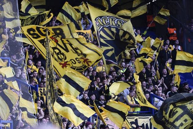 Supporters Dortmund FOOTBALL : Paris Saint Germain Vs Borussia Dortmund - Ligue des Champions - 07 05 2024 MichaelBaucher Panoramic 