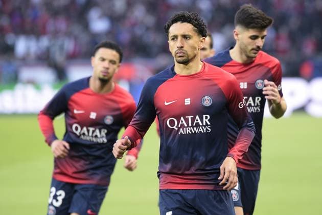 Marquinhos (PSG) FOOTBALL : Paris Saint Germain Vs Borussia Dortmund - Ligue des Champions - 07 05 2024 MichaelBaucher Panoramic 