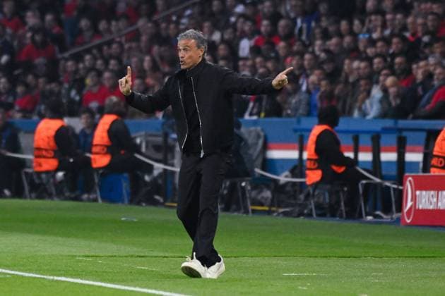 Luis Enrique Martinez ( coach PSG ) during the UEFA Champions League match between Paris Saint Germain and Borussia Dortmund at Parc Des Princes on May 07, 2024 in Paris, France. ( Photo by federico pestellini panoramic ) - FOOTBALL : PSG vs Borussia Dortmund - Ligue des Champions - 07 05 2024 FedericoPestellini Panoramic 