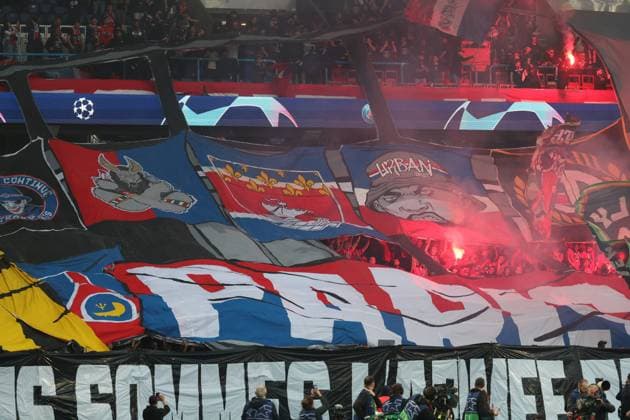 PSG - DORTMUND PHOTOPQR LE PARISIEN Le Parisien Arnaud Journois ; PARIS ; 07 05 2024 ; FOOTBALL , LIGUE DES CHAMPIONS UEFA , DEMI FINALE RETOUR , 07 05 2024 , PARIS , PARC DES PRINCES PARIS SG - BORUSSIA DORTMUND Tifo des supporters parisiens. PHOTO LE PARISIEN ARNAUD JOURNOIS - France, Paris May 7, 2024 PSG vs Dortmund: Champions League PARIS France  Copyright: xPHOTOPQR LExPARISIEN MAXPPPxLexParisienx xArnaudxJournoisx 20240507LPA0512 20240507LPA0512
