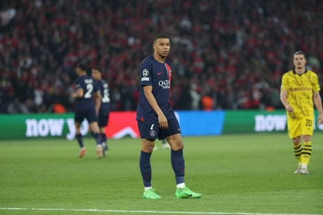 PSG - DORTMUND PHOTOPQR LE PARISIEN Le Parisien Arnaud Journois ; PARIS ; 07 05 2024 ; FOOTBALL , LIGUE DES CHAMPIONS UEFA , DEMI FINALE RETOUR , 07 05 2024 , PARIS , PARC DES PRINCES PARIS SG - BORUSSIA DORTMUND Kylian Mbappé. PHOTO LE PARISIEN ARNAUD JOURNOIS - France, Paris May 7, 2024 PSG vs Dortmund: Champions League PARIS France  Copyright: xPHOTOPQR LExPARISIEN MAXPPPxLexParisienx xArnaudxJournoisx 20240507LPA0542 20240507LPA0542