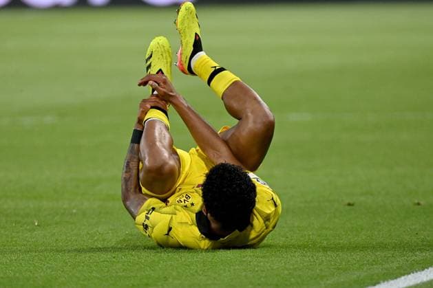07 05 2024, xjrdrx, Football UEFA Champions League, Paris St Germain Borussia Dortmund emspor, v l Ian Maatsen Borussia Dortmund DFL DFB REGULATIONS PROHIBIT ANY USE OF PHOTOGRAPHS as IMAGE SEQUENCES and or QUASI VIDEO Paris