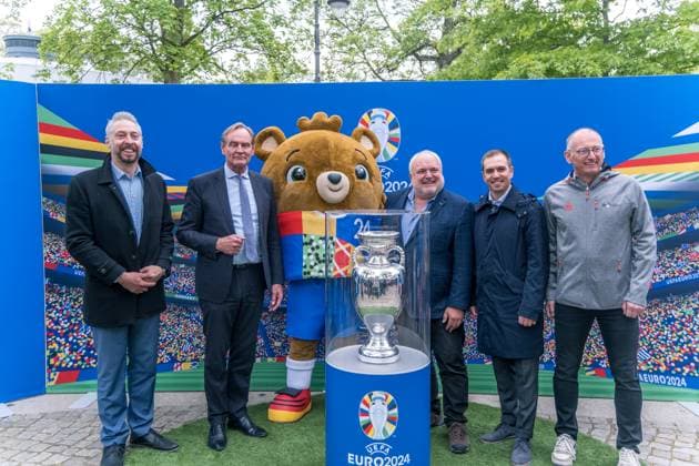 Football, EURO 2024, Trophy Tour in Leipzig with Philipp Lahm
