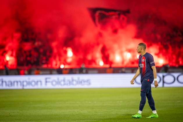 Paris, France 7th May 2024 Kylian Mbappe Paris Paris Saint Germain Borussia Dortmund 07 05 2024