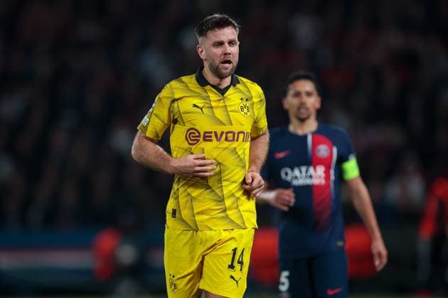 07 05 2024, Football, Season 2023 2024, UEFA Champions League, Semi-final, Paris Saint Germain Borussia Dortmund, Niclas Füllkrug Borussia Dortmund , Paris Parc de Princes Paris France xRHR PHOTO DEx Copyright: DennisxEwert RHR-FOTOx RHR-FOTO DE