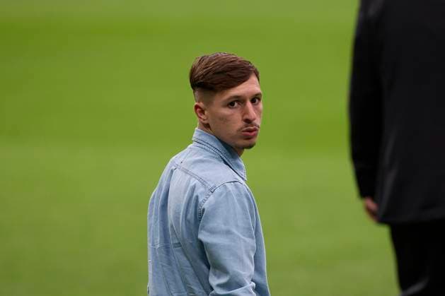 May 7, 2024, Madrid, Spain: Bryan Zaragoza of FC Bayern Munchen looks on during team s stadium visit ahead of the 2023 2024 UEFA Champions League semi-final second leg football match between Real Madrid CF and FC Bayern Munchen at Santiago Bernabeu stadium. Madrid Spain - ZUMAs197 20240507_aaa_s197_102 Copyright: xFedericoxTitonex