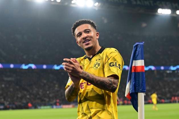 Jadon Sancho 10 Borussia Dortmund , Paris Saint Germain vs Borussia Dortmund, Football, Champions League, Semi-final, 07 05 2024 Paris Nordrhein Westfalen France Copyright: xkolbert-press MarcxNiemeyerx