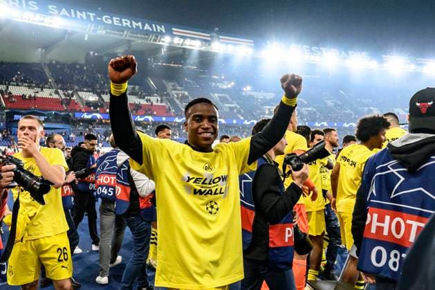 Youssoufa Moukoko 18 Borussia Dortmund , Paris Saint Germain vs Borussia Dortmund, Football, Champions League, Semifinal, 07 05 2024 Paris Nordrhein Westfalen France Copyright: xkolbert-press MarcxNiemeyerx