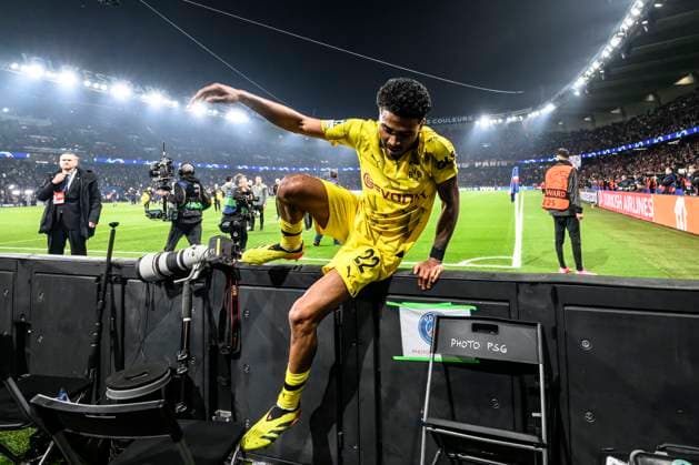 Ian Maatsen 22 Borussia Dortmund , Paris Saint Germain vs Borussia Dortmund, Football, Champions League, Semifinal, 07 05 2024 Paris Nordrhein Westfalen France Copyright: xkolbert-press MarcxNiemeyerx