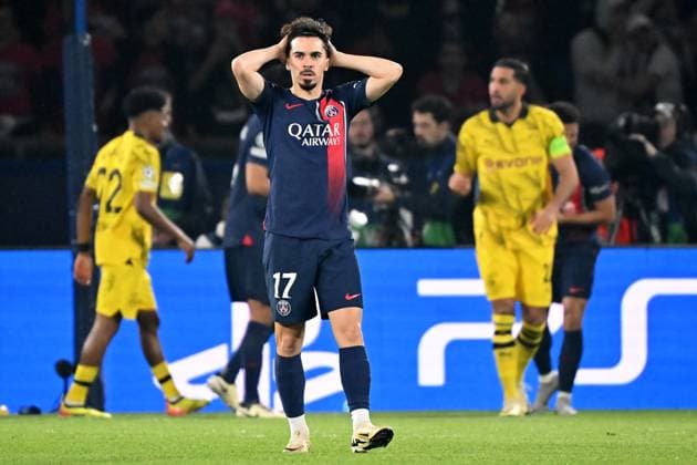 Paris, Parc des Princes, 07 05 24, GER, Men, UEFA Champions League, Semi-final, Season 2023 2024, Paris Saint Germain Borussia Dortmund Bild VITINHA Paris Only for editorial use UEFA regulations prohibit any use of photographs as image sequences and or quasi video France