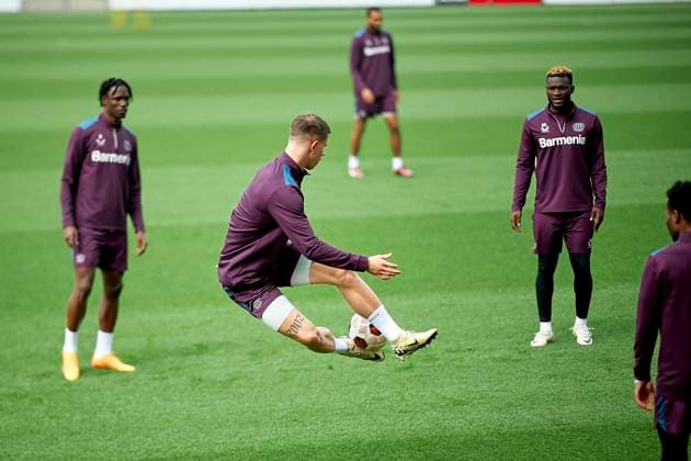 Football, EL, Bayer 04 Leverkusen, Training