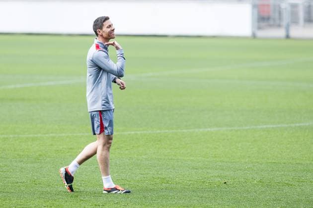 UEFA Europa League Final Training Bayer 04 Leverkusen Xabi Alonso Coach Bayer 04 Leverkusen UEFA Europa League Final Training Bayer 04 Leverkusen Leverkusen, Ulrich Haberland Stadion am 08 052024 Copyright: xBEAUTIFULxSPORTS Wunderlx