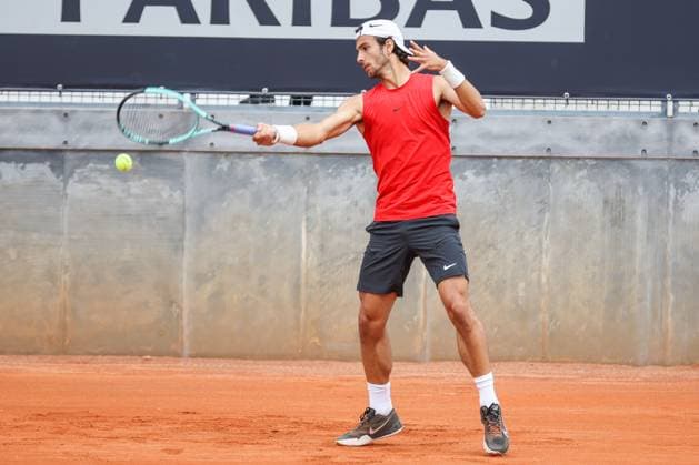 Lorenzo Musetti during Internazionali BNL d Italia, International Tennis match in Rome, Italy, May 08 2024  Copyright: xRobertaxCorradin IPAxSportx xipax xx IPA_45861004 IPA_Agency_IPA45861004
