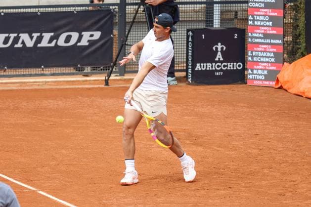 Rafael Nadal during Internazionali BNL d Italia, International Tennis match in Rome, Italy, May 08 2024  Copyright: xRobertaxCorradin IPAxSportx xipax xx IPA_45861010 IPA_Agency_IPA45861010