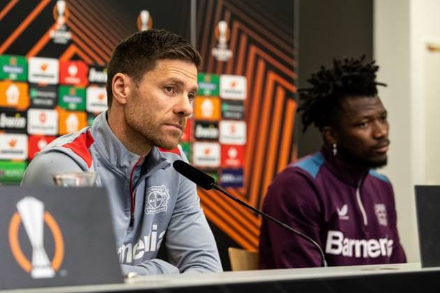 Football, EL, Bayer 04 Leverkusen, Press conference