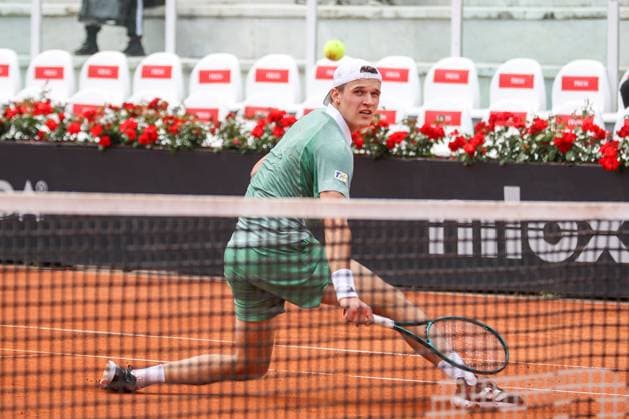Jakub Mensik during Internazionali BNL d Italia, International Tennis match in Rome, Italy, May 08 2024  Copyright: xRobertaxCorradin IPAxSportx xipax xx IPA_45861517 IPA_Agency_IPA45861517