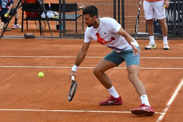 Internazionali di Tennis Roma 2024 8 Maggio 2024 Nella foto: Novak Djokovic Copyright: xAndreaxRositox DSC_7555