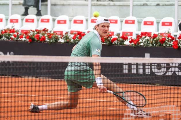 International Tennis match - Internazionali BNL d Italia Jakub Mensik during Internazionali BNL d Italia, International Tennis match in Rome, Italy, May 08 2024 Rome Italy  Copyright: xIPAxSport ABACAx