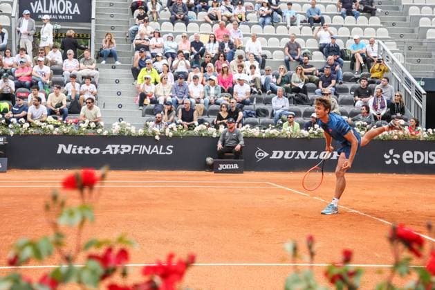 Flavio Cobolli during Internazionali BNL d Italia, International Tennis match in Rome, Italy, May 08 2024  Copyright: xRobertaxCorradin IPAxSportx xipax xx IPA_45868386 IPA_Agency_IPA45868386