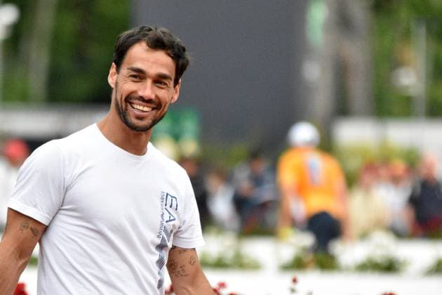 Internazionali di Tennis Roma 2024 8 Maggio 2024 Nella foto: Fabio Fognini  Copyright: xAndreaxRosito IPAxSportx xipa-agx xx IPA_45870120 IPA_Agency_IPA45870120