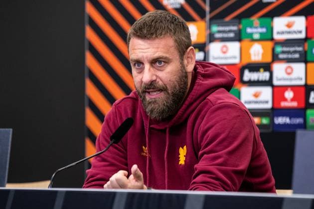 Football, EL, AS Roma, Press conference