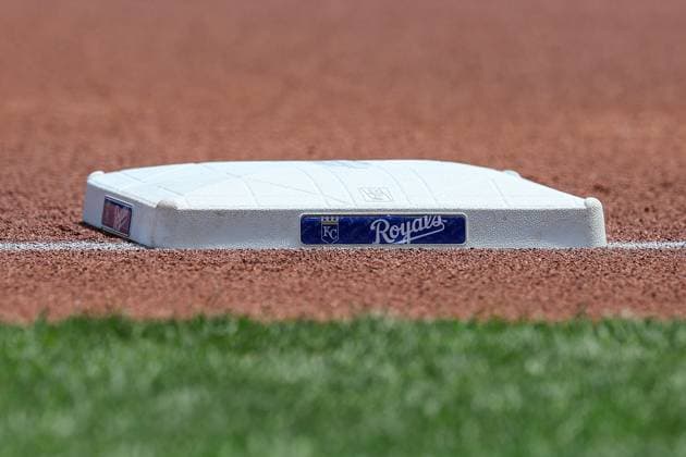May 8, 2024: A view of third base before the game between the Kansas City Royals and Milwaukee Brewers at Kauffman Stadium in Kansas City, MO. CSM - ZUMAc04_ 20240508_zma_c04_002 Copyright: xDavidxSmithx