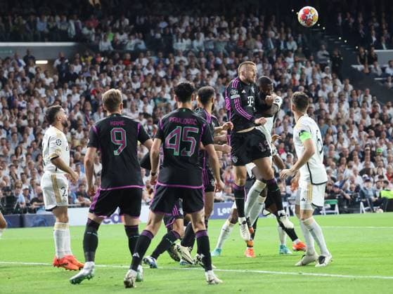 Eric Dier Bayern Muenchen 15 , Real Madrid vs FC Bayern Muenchen, Champions League semi-final, second leg, season 2023 24, 8 5 2024, Real Madrid vs FC Bayern Muenchen, Champions League semi-final, second leg, season 2023 24, 8 5 2024, Copyright: xEibner-Pressefoto joergxNiebergax EP_JNL