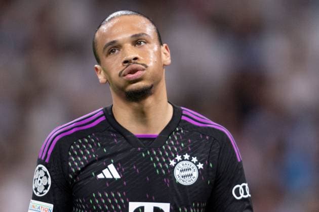Leroy SanÃ of Bayern Munich shows a look of dejection Real Madrid v Bayern Munich, UEFA Champions League, Semi-Final, Football, Santiago Bernabeu Stadium, Madrid, Spain - 08 May 2024  Copyright: xRubenxAlbarran Shutterstockx 14469131y