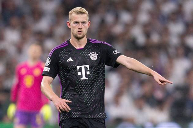 Matthijs de Ligt of Bayern Munich Real Madrid v Bayern Munich, UEFA Champions League, Semi-Final, Football, Santiago Bernabeu Stadium, Madrid, Spain - 08 May 2024  Copyright: xRubenxAlbarran Shutterstockx 14469131ae