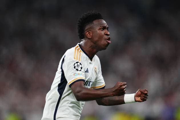 Real Madrid v Bayern Munich, UEFA Champions League, Semi-Final, Football, Santiago Bernabeu Stadium, Madrid, Spain - 08 May 2024  Copyright: xBaguxBlanco Shutterstockx 14469385ac