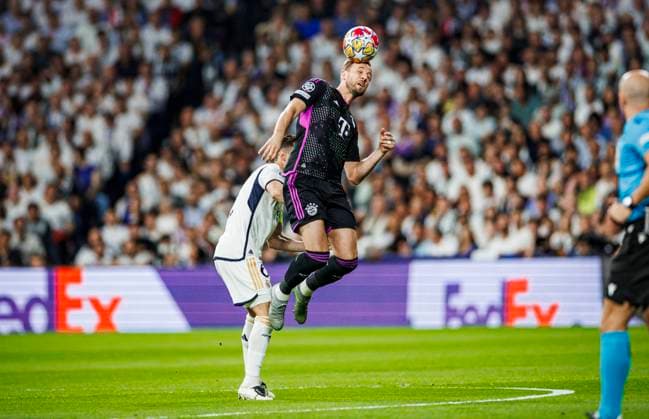 Konrad Laimer 27 FC Bayern Muenchen , Real Madrid vs FC Bayern Muenchen, Football, Champions League, Semifinal, 08 05 2024 Madrid Madrid Spain Copyright: xkolbert-press MarcxNiemeyerx