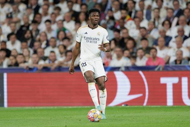 Aurelien Tchouameni 18 Madrid , Real Madrid vs FC Bayern Muenchen, Football, Champions League, Semifinal, 08 05 2024 Madrid Madrid Spain Copyright: xkolbert-press MarcxNiemeyerx