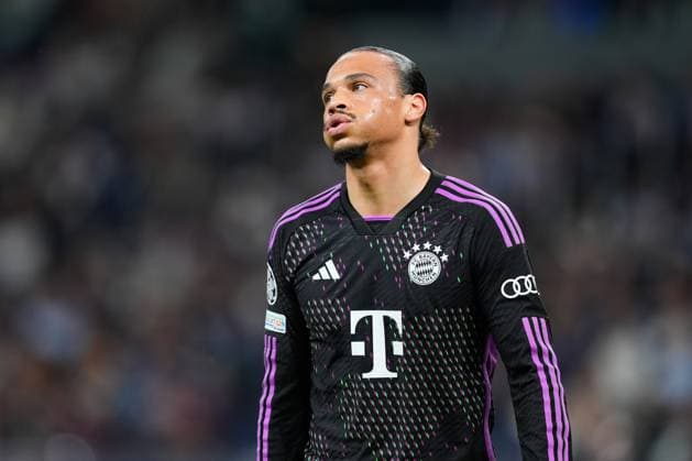 May 8, 2024, Madrid, Madrid, SPAIN: Leroy Sane of Bayern Munich laments during the UEFA Champions League, Semi Final Second Leg, football match played between Real Madrid and FC Bayern Munich at Santiago Bernabeu stadium on May 08, 2024 in Madrid, Spain. Madrid SPAIN - ZUMAa181 20240508_zaa_a181_030 Copyright: xOscarxJ.xBarrosox