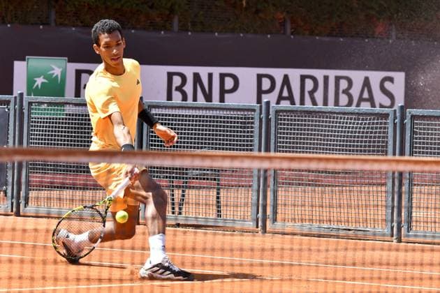 Internazionali di Tennis Roma 2024 9 Maggio 2024 Nella foto: FÃ lix Auger-Aliassime Copyright: xAndreaxRositox DSC_9247