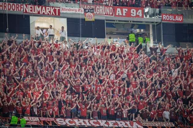 Fans FC Bayern , Real Madrid vs FC Bayern Muenchen, Football, Champions League, Semifinal, 08 05 2024 Madrid Madrid Spain Copyright: xkolbert-press MarcxNiemeyerx