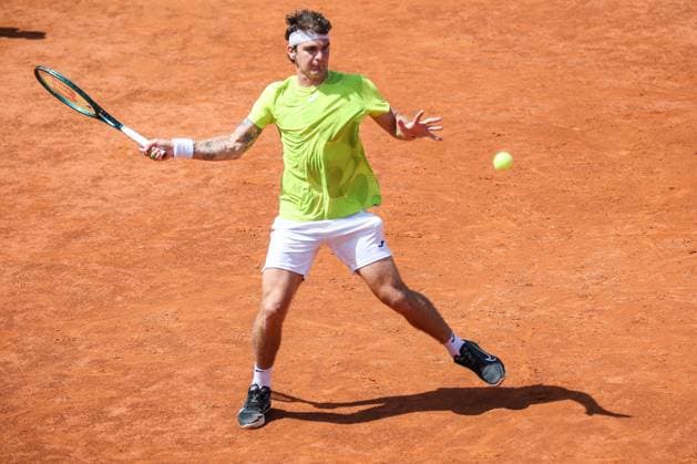 Thiago Seyboth Wild during Internazionali BNL d Italia, International Tennis match in Rome, Italy, May 09 2024  Copyright: xRobertaxCorradin IPAxSportx xipax xx IPA_45893255 IPA_Agency_IPA45893255