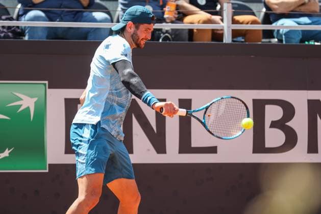 Andrea Vavassori during Internazionali BNL d Italia, International Tennis match in Rome, Italy, May 09 2024  Copyright: xRobertaxCorradin IPAxSportx xipax xx IPA_45893288 IPA_Agency_IPA45893288